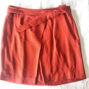 BANANA REPUBLIC Orange Skirt